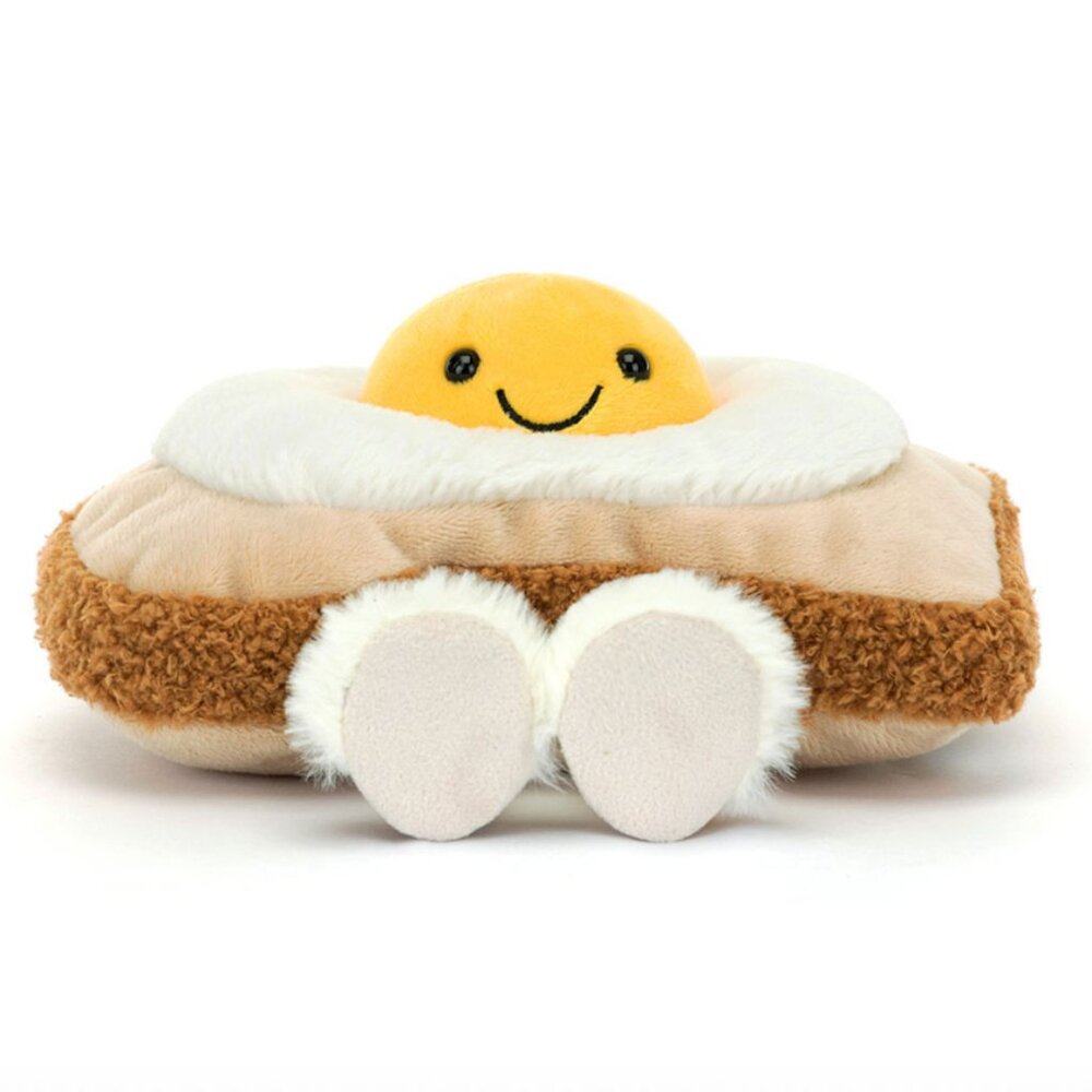 Jellycat Amuseables Egglantine Egg On Toast, NWT - Picture 6 of 8